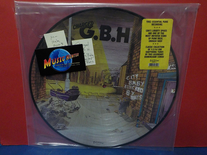 Charged G.B.H - City Baby Attacked By Rats M- LP