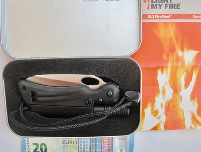 VANHA Veitsi Toollogic Survival Knife Japani SIISTI