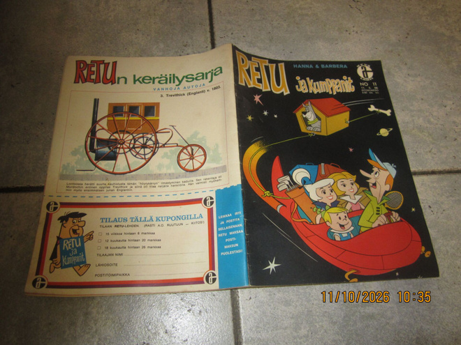 KUIN UUSI! Retu ja kumppanit N:o 11 / 1966 (Williams)