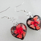 + 420 .. Murano Käsityö Lampwork Taidelasi .. Korvakorut - pikkukuva 1
