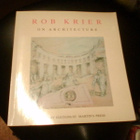 Rob Krier ON ARCHITECTURE ( 1 p. 1982 UK ) Sis.postikulut - pikkukuva 1