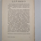 Oiva Paloheimo : Lepakko (signeerattu, tekijän omiste) - pikkukuva 2