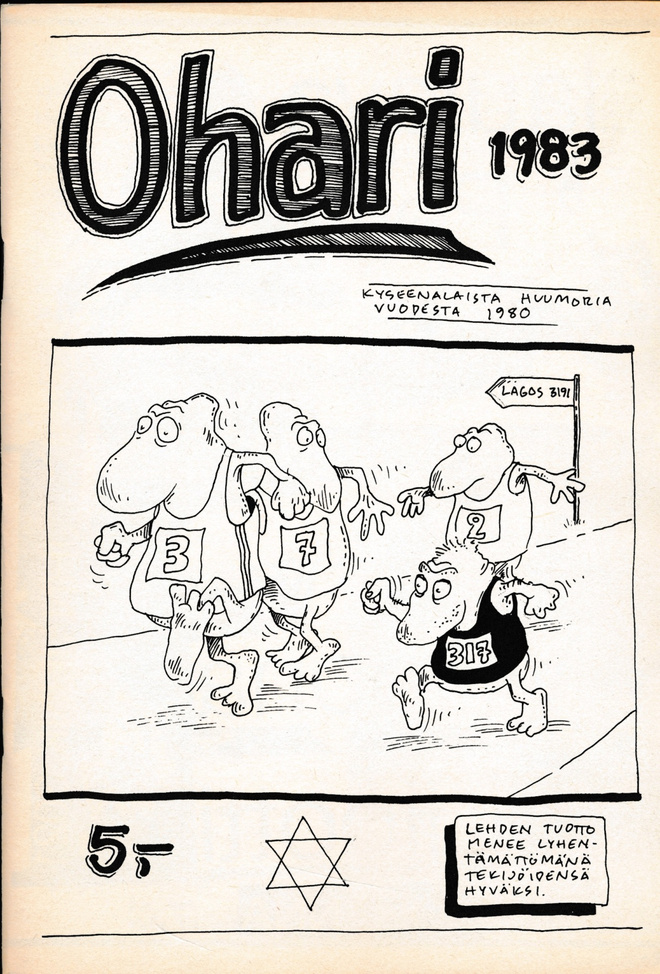 OHARI 1983 Kuusinen & Miettinen "kyseenalaista huumoria"