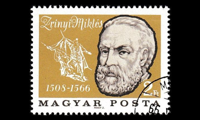 Unkari 2252 o Sotapäällikkö Miklós Zrinyi (1966)