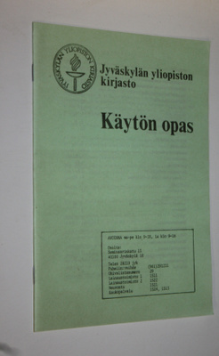 Jyväskylän yliopiston kirjaston käytön opas
