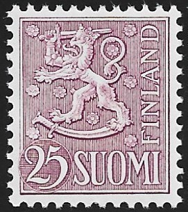1959 M-54 Leijona 25 mk harmaanlila **  LaPe 502 a