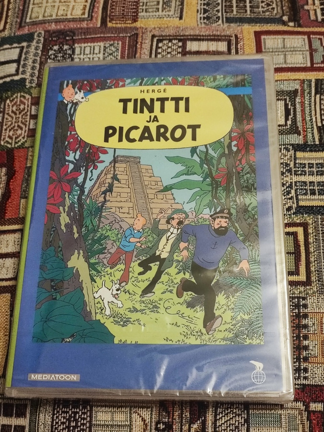 Tintti ja Picarot UUSI DVD HERGE