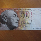 50 mk (1986) Alvar Aalto (Litt. A) - pikkukuva 1