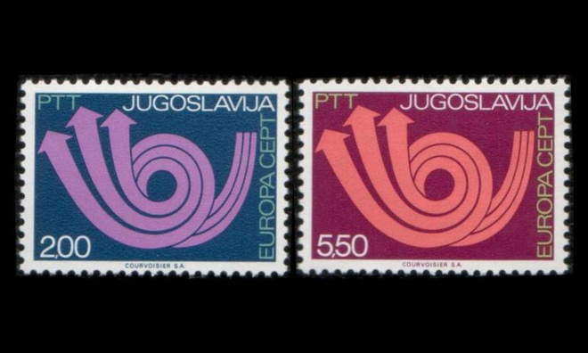Jugoslavia 1507-8 ** Europa (1973)