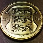 Eesti Viro 1 Kroon 2008 UNC - pikkukuva 2