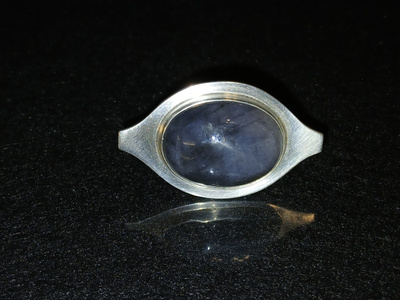 1966 Vintage Sammalakaatti kivi Hopea solki