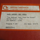 Ramones / Martha Velez The Ramones' Beat From The Street LP - pikkukuva 2