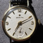 Zenith vintage 585 kultainen mekaaninen rannekello, Swiss - pikkukuva 2