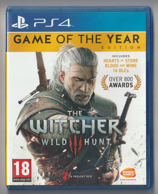 The Witcher 3 : Wild Hunt Game of The Year Edition PS4