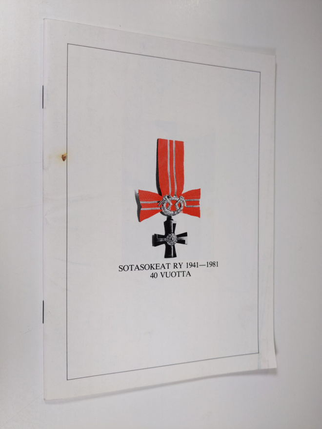Sotasokeat ry 1941-1981 : 40 vuotta