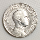 Italia 2 Lire 1908, Vittorio Emanuele III, Hopeakolikko - pikkukuva 2