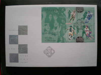 FDC Finlandia 95 - LaPe BL15