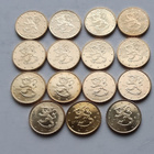 Suomi 10 c vuodet 1999 - 2013 yhteensä 15 kpl, UNC - pikkukuva 2