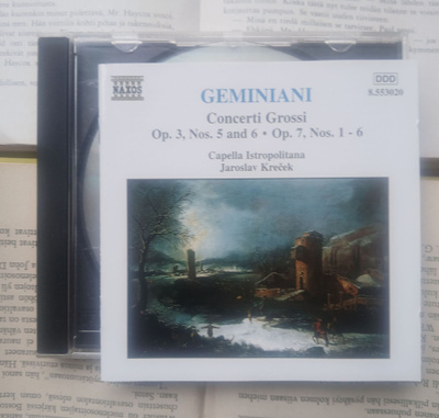 Geminiani - Concerti Grossi Op.2 Nos.1-6 • Op.3 Nos.1-4