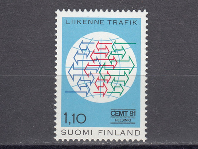 1981 Lape 881 Euroopan Liikenneministerikonferenssi **