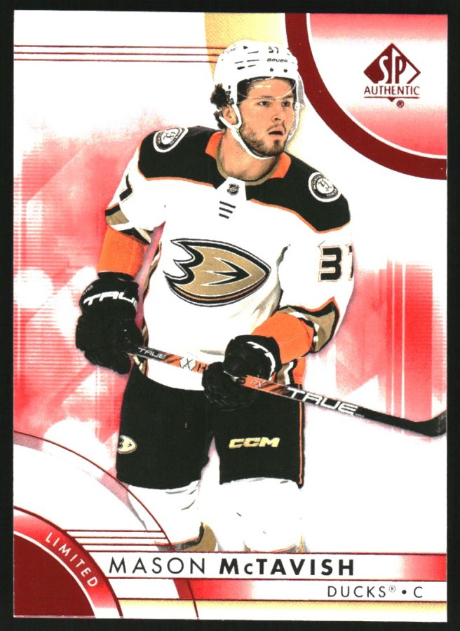 2023-24 SP Authentic Limited Red #81 Mason McTavish