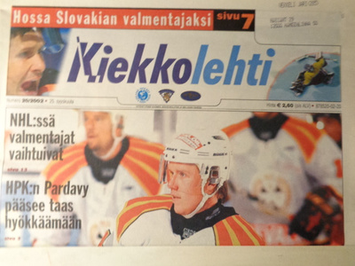 Kiekkolehti Nro 20/2002 (12.12)