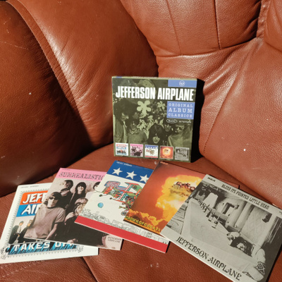JEFFERSON AIRPLANE -original album classics 5 cd.