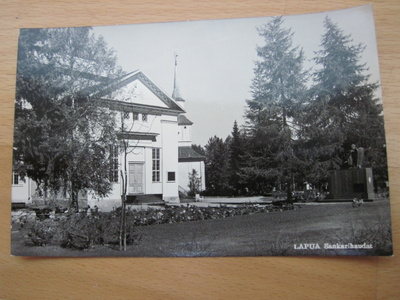 VANHA Postikortti Lapua 1950-l Alkup.Mallikappale