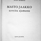 Karpio Sulo: Masto-Jaakko aaveita ajamassa, v. 1959 - pikkukuva 3