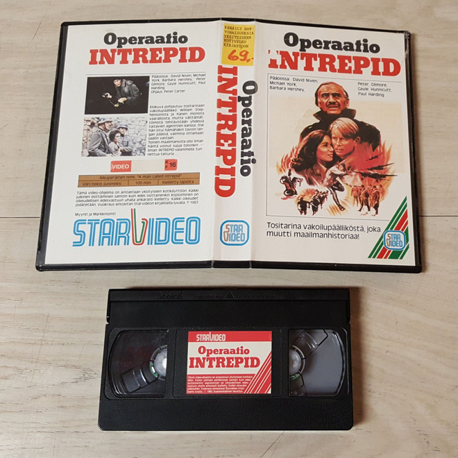 VHS: Operaatio Intrepid (A Man Called Intrepid)
