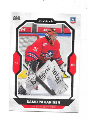 2023-24 Tsekki 2.liga #30 Samu Pakarinen Slavia Trebic MV