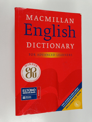 Macmillan English dictionary for advanced learners