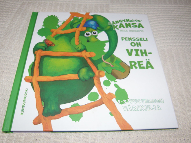 Ella Brigatti Sängynaluskansa Pensseli on vihreä