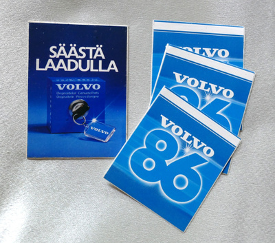 VOLVO -tarrat 4 kpl - VOLVO 86 / SÄÄSTÄ LAADULLA