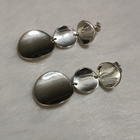 Design Sparkle Hopea korvakorut 925 - pikkukuva 3