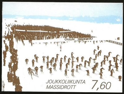 Postimerkkivihko V13 (1989) Joukkoliikunta