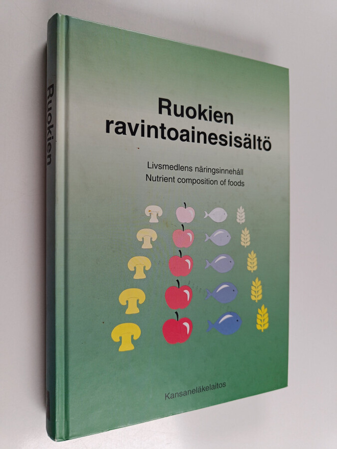 Ruokien ravintoainesisältö = Livsmedlens näringsinnehåll ...