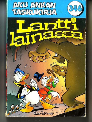 Aku Ankan taskukirja 346 Lantti lainassa
