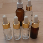 6x pipettipullo kirkas ruskea lasi alk. 10 ml - pikkukuva 2