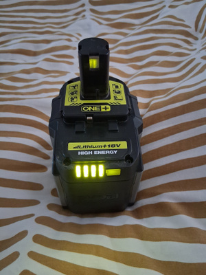 Ryobi 18v 12ah akku