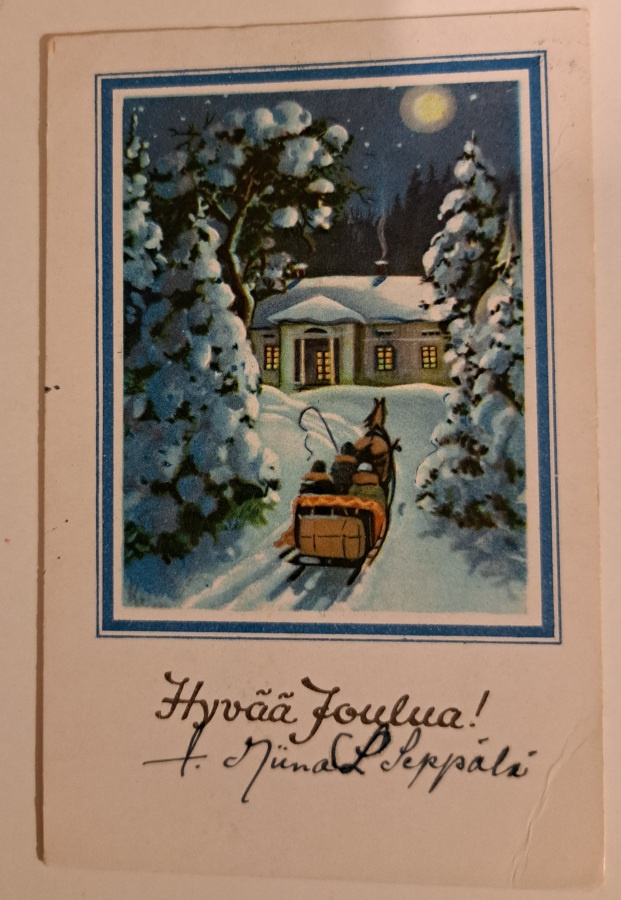 E.Kojine: kotiin reellä, vanha kulkenut