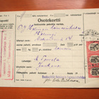 1920 Joutseno osoitekortti - pikkukuva 1