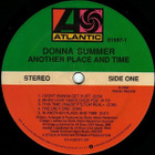 DONNA SUMMER :: ANOTHER PLACE AND TIME :: VINYYLI  LP  1989 - pikkukuva 3