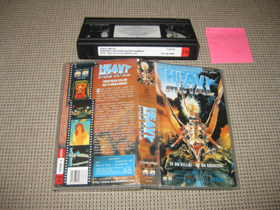 Heavy Metal-VHS (Suomikasetti, Dan O.Bannon, Richard Corben)