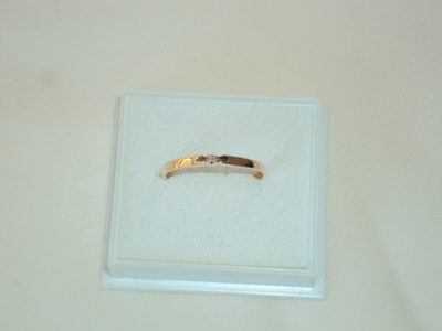 Kultainen timantti sormus 14k