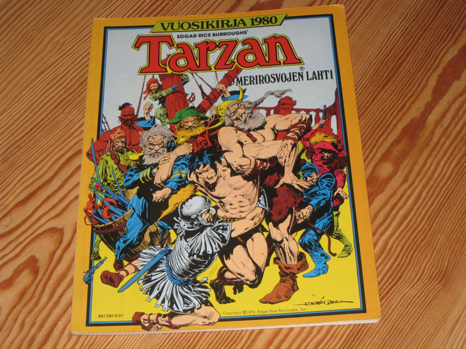 Tarzan vuosikirja 1980 Merirosvojen lahti
