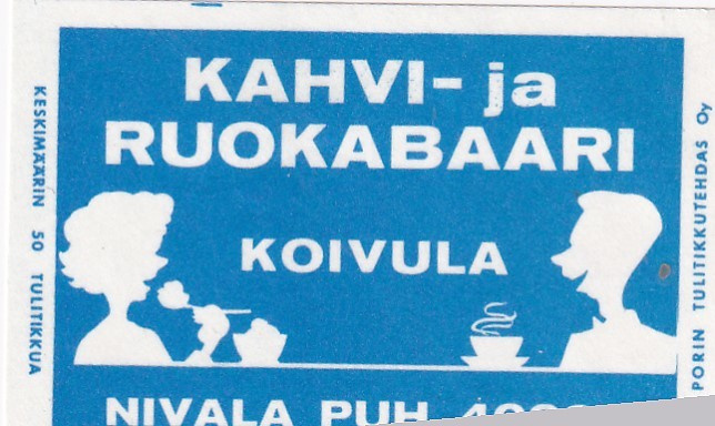 Nivala, Koivula , Kahvi - ja Ruokabaari  7/7
