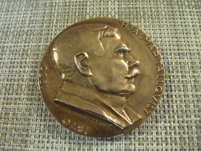 Hjalmar Tallqvist 60 V mitali 1930 /Gunnar Finne 1930