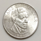 Itävalta 25 Schilling 1964, Franz Grillparzer, hopeakolikko - pikkukuva 2