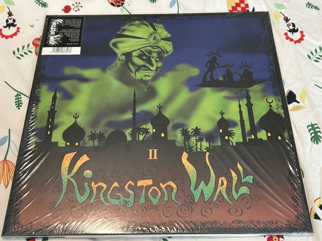 KINGSTON WALL: II 2 LP LIMITED EDITION MUSTA *UUSI*